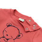 Комплект детский (лонгслив, штанишки), цвет кармин, рост 62 - фото 23760693