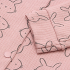 Комплект детский (лонгслив, штанишки), цвет пудра, рост 98 см - фото 23760736