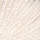 Шнур вязаный полипропилен 3 мм белый 50м - Фото 3
