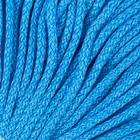 Шнур вязаный полипропилен 3 мм синий 50м - Фото 3
