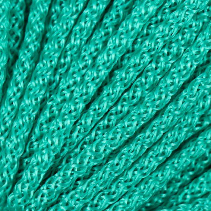 Шнур вязаный полипропилен 4 мм зеленый 50м