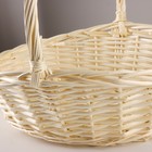 Корзина плетеная, 45х33х12/35 см, лоза - фото 23760848