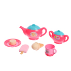 Игровой набор посуды «Вкусное чаепитие», в сумочке - фото 3932637