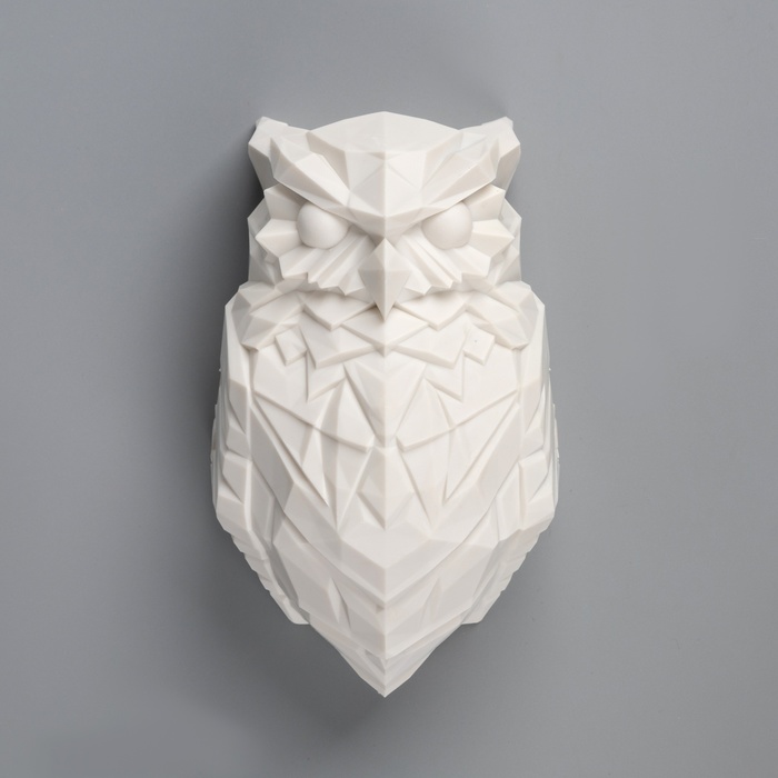 Светильник-бра «Филин» 12.5 × 20.5 × 9.5 см, пластик, ААх2, свечение белое