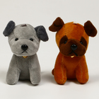 Набор:Мягкая игрушка+развивающие карточки "Собака", цвет МИКС - Фото 2