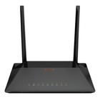 Wi-Fi роутер D-Link DSL-224/R1A, 300 Мбит/с, 4 порта 100 Мбит/с, чёрный - фото 321122407