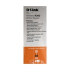 Wi-Fi роутер D-Link DSL-224/R1A, 300 Мбит/с, 4 порта 100 Мбит/с, чёрный - Фото 7