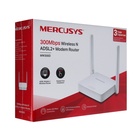 Wi-Fi роутер Mercusys MW300D, 300 Мбит/с, 3 порта 100 Мбит/с, белый - фото 51533678 Wi-Fi роутер Mercusys MW300D, 300 Мбит/с, 3 порта 100 Мбит/с, белый - фото 51533678