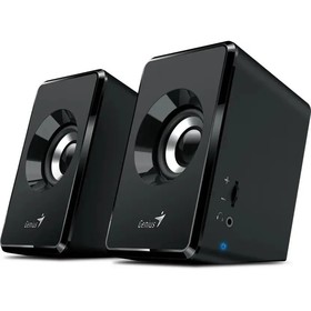 Компьютерные колонки 2.0 Genius SP-125U, 2х1.5Вт, USB, черные 10340668