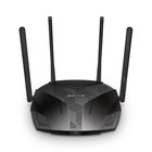 Wi-Fi роутер Mercusys MR80X, 2976 Мбит/с, 3 порта 1000 Мбит/с, чёрный - фото 11176776