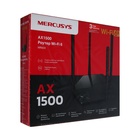 Wi-Fi роутер Mercusys MR60X, 1501 Мбит/с, 2 порта 1000 Мбит/с, чёрный - Фото 9
