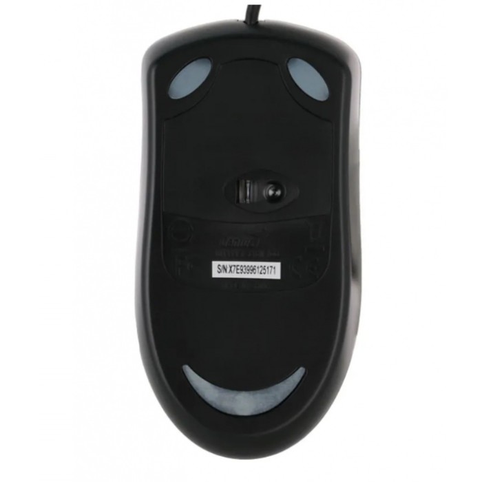 Мышь Genius Mouse Netscroll 100 V2, проводная, оптическая, 1000 dpi, USB, чёрная