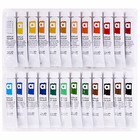 Краска акриловая в тубе, набор 24 цвета х 12 мл, BRAUBERG HOBBY, 192404 - фото 23719791