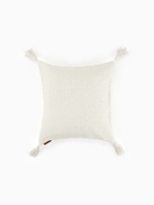 Наволочка декоративная с кисточками SL Home TASSEL, 45×45 см, молочная - Фото 6