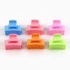 Краб для волос Be happy, набор 6 шт, 2.5 х 2.5 х 1.5 см - фото 23787551 Краб для волос Be happy, набор 6 шт, 2.5 х 2.5 х 1.5 см - фото 23787551