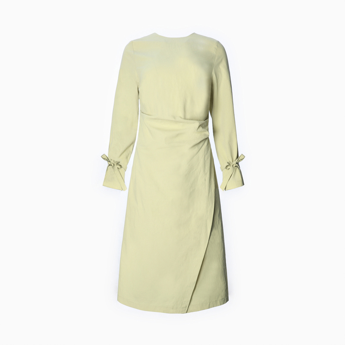 Платье женское MINAKU: Casual Collection цвет оливковый, р-р 44