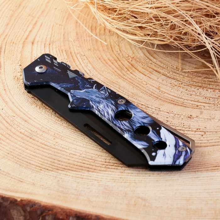 Нож складной "Волк" 19см, клинок 85мм/1,5мм - фото 1908064680