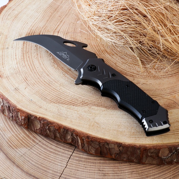 Нож складной "Ворон" 19,3см, клинок 82мм/2,5мм - Фото 1