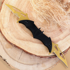Нож складной двухклинковый "Летучая мышь" 21,5см, клинок 75мм/2,5мм - фото 12024663