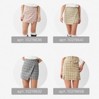Юбка женская на  запах  MINAKU: Casual Collection цвет клетка розовая , р-р 48 10219636 - фото 12686493