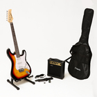 Комплект: Электрогитара, комбик, чехол, стойка, TERRIS TPACK-1 SB , тюнер цвет санберст - фото 23803463