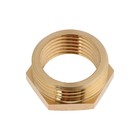 Заглушка ZEIN, 3/4", наружная резьба, латунь, фасовка 5 шт. (комплект 5 шт) - фото 36140045