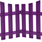 Ограждение декоративное, 30×300 см, 5 секций, пластик, сиреневый, Greengo - Фото 10