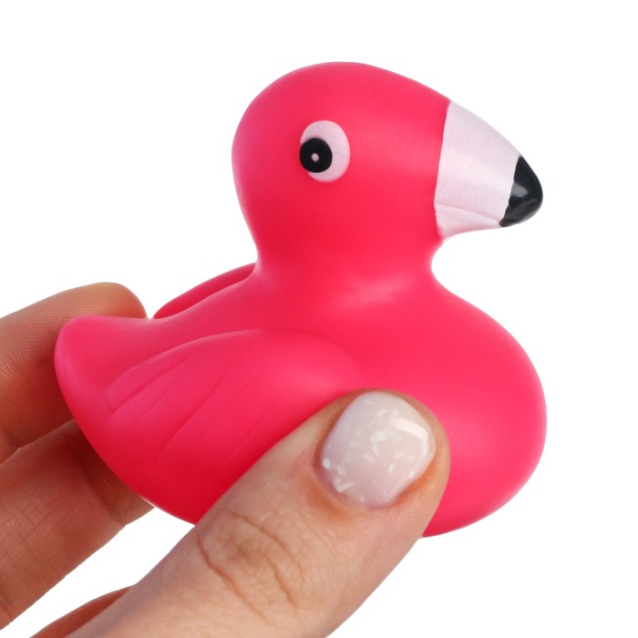 Набор игрушек для ванны «Фламинго и лебеди», 3 шт, Крошка Я