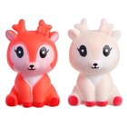 Резиновые игрушки для ванны Крошка Я «Оленята», с пищалкой, в наборе 2 шт., МИКС - Фото 5
