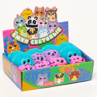 Мяч детский резиновый ёжка световой «Зверята», цвета МИКС, в шоубоксе - Фото 6