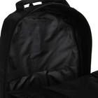 Рюкзак школьный из текстиля на молнии, 4 кармана, цвет чёрный/зелёный - фото 11177572