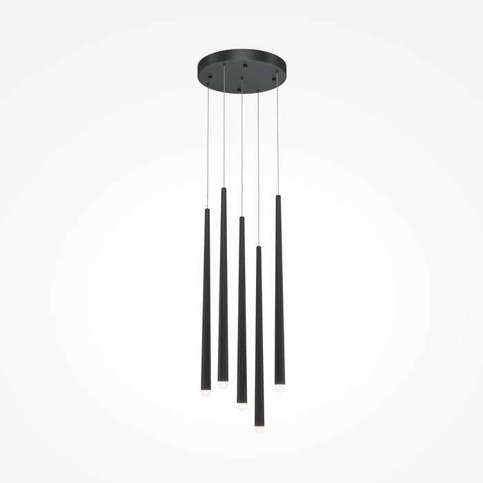 Светильник подвесной Maytoni MOD132PL-L30BK, LED, 31Вт, 32х32х369,3 см, 2400Лм, цвет чёрный - Фото 1