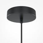 Светильник подвесной Maytoni MOD195PL-01W, 1хE27, 40Вт, 33х33х323,5 см, цвет чёрный - Фото 4