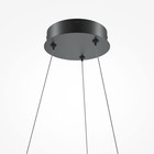 Светильник подвесной Maytoni MOD241PL-L60BK, LED, 52Вт, 50х50х324 см, 1500Лм, цвет чёрный - Фото 5