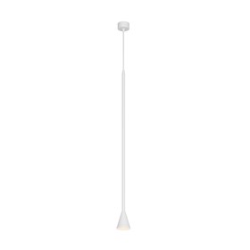 Светильник подвесной Technical P064PL-01W-1, 1хGU10, 40Вт, 7,5х7,5х182 см, цвет белый