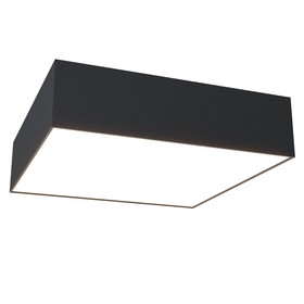 Светильник потолочный Technical C032CL-24W4K-SQ-B, LED, 24Вт, 22х22х6 см, 1440Лм, цвет чёрный 10365292