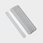 Сменные файлы для пилки, форма прямая, 180 грит, 18 см, фасовка 50 шт, серый - Фото 5