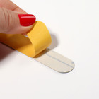 Сменные файлы для пилки, форма прямая, 180 грит, 18 см, фасовка 50 шт, серый - Фото 7