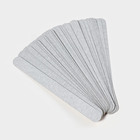 Сменные файлы для пилки, форма прямая, 180 грит, 18 см, фасовка 50 шт, серый - Фото 8