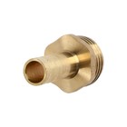 Штуцер ZEIN, 1/2" х 10 мм наружная резьба, латунь, фасовка 10 шт. - фото 25507288