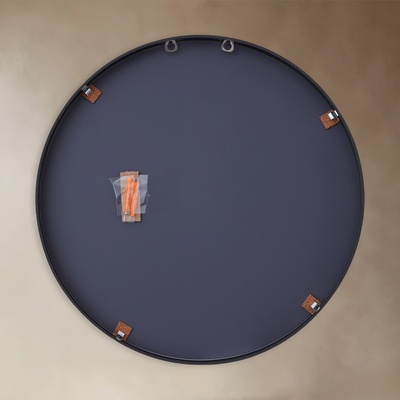 Зеркало "Чёрный матовый", настенное, 40 × 3 см