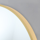 Зеркало "Матовое золото", настенное, 50 × 4 см - Фото 2