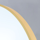 Зеркало "Матовое золото", настенное, 60 × 4 см - фото 23792616