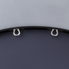 Зеркало "Чёрный матовый", настенное, 60 × 3 см - фото 23792633