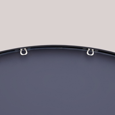 Зеркало "Чёрный матовый", настенное, 100 × 3 см