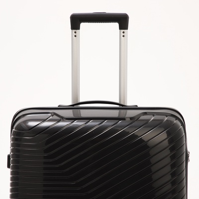 Чемодан 28", 47*29*73, отд на молнии, код замок, 4 колеса, черный