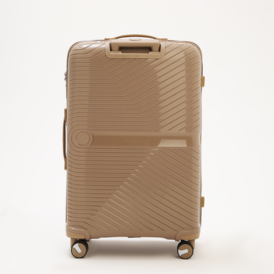 Чемодан 28", 47*29*73, отд на молнии, код замок, 4 колеса, коричневый