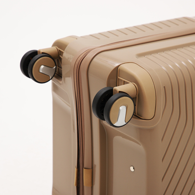 Чемодан 28", 47*29*73, отд на молнии, код замок, 4 колеса, коричневый