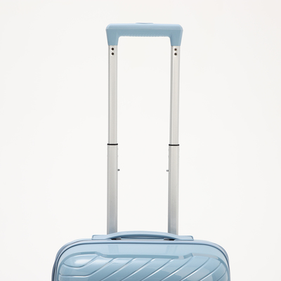 Чемодан 20", 36*21*55, отд на молнии, код замок, 4 колеса, голубой
