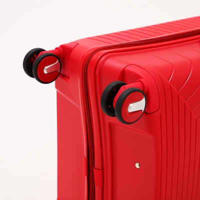 Чемодан 28", 47*29*73, отд на молнии, код замок, 4 колеса, красный